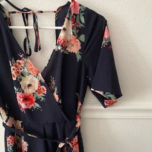 Francesca’s Blue Romper Medium